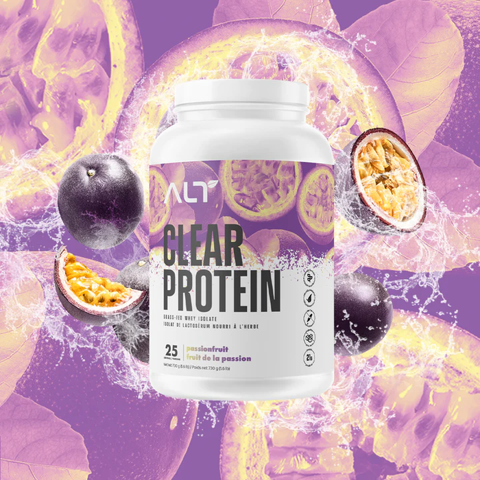 ALT Clear Protein Grass-Fed Whey Isolate - Passionfruit 25 Servings