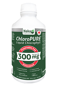 Naka ChloroPURE Liquid Chlorophyll 300mg 600mL