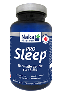 Naka Platinum Pro Sleep 75 Vegetable Capsules
