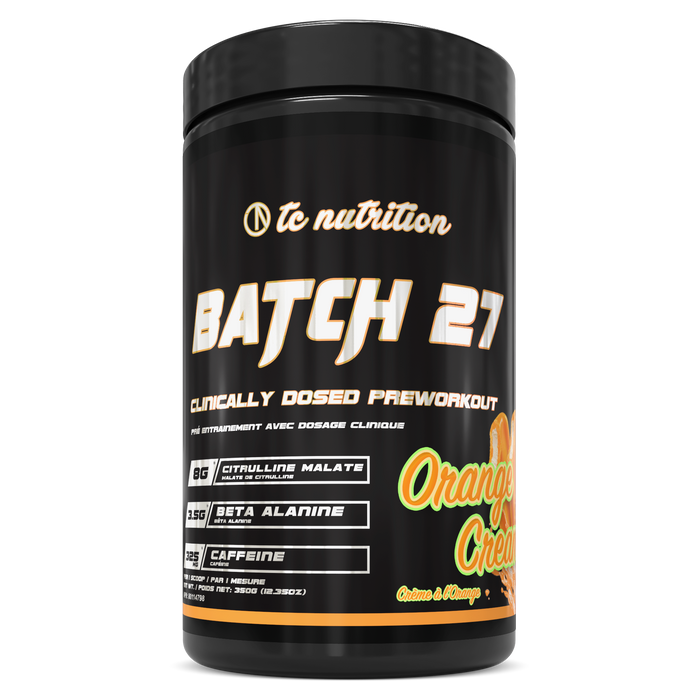 TC Nutrition Batch 27 Orange Cream