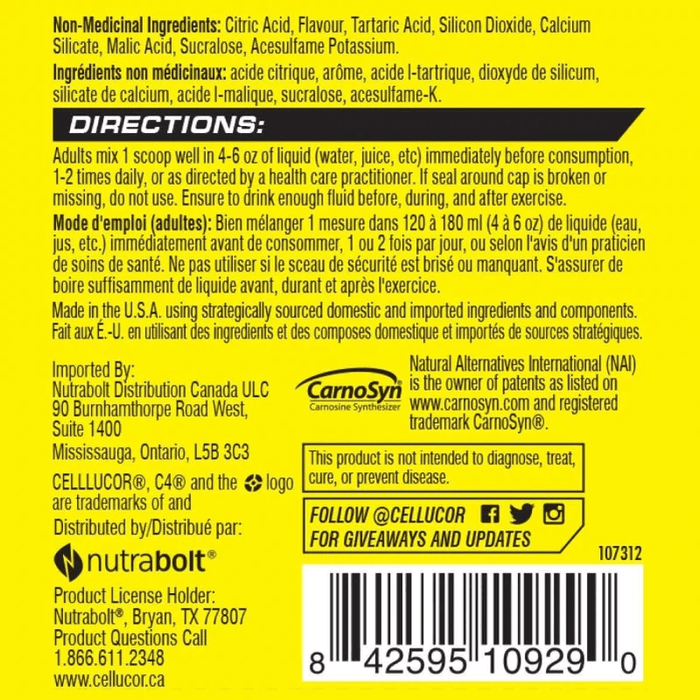Cellucor C4 Ripped - Cherry Limeade