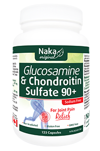 Naka Glucosamine & Chondroitin Sulfate 90+ 900mg 125 Capsules