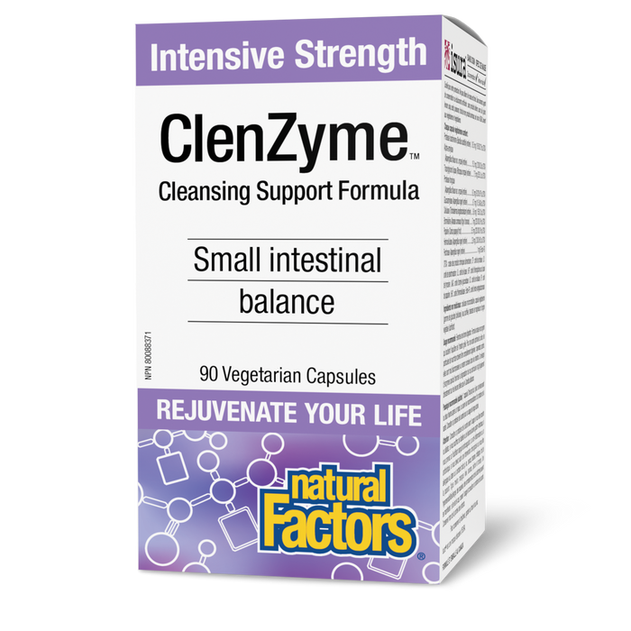 Natural Factors ClenZyme Intensive Strength