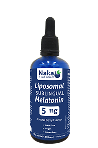 Naka Liposomal Sublingual Melatonin 5mg - Natural Berry 100mL