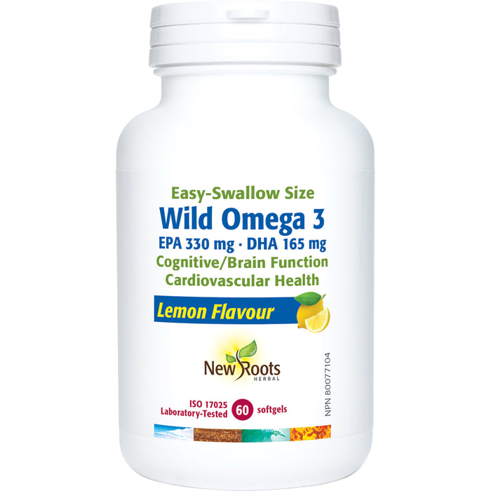 New Roots Wild Omega 3 Easy Swallow