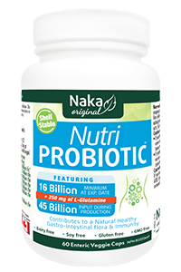 Naka Nutri-Probiotic 45 Billion 60 Vegetable Capsules