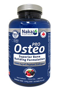 Naka Platinum Pro Osteo Powder - Natural Berry 250g