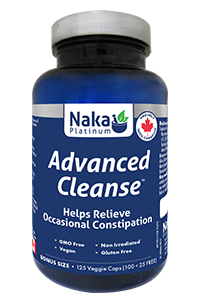 Naka Platinum Advanced Cleanse 125 Vegetable Capsules