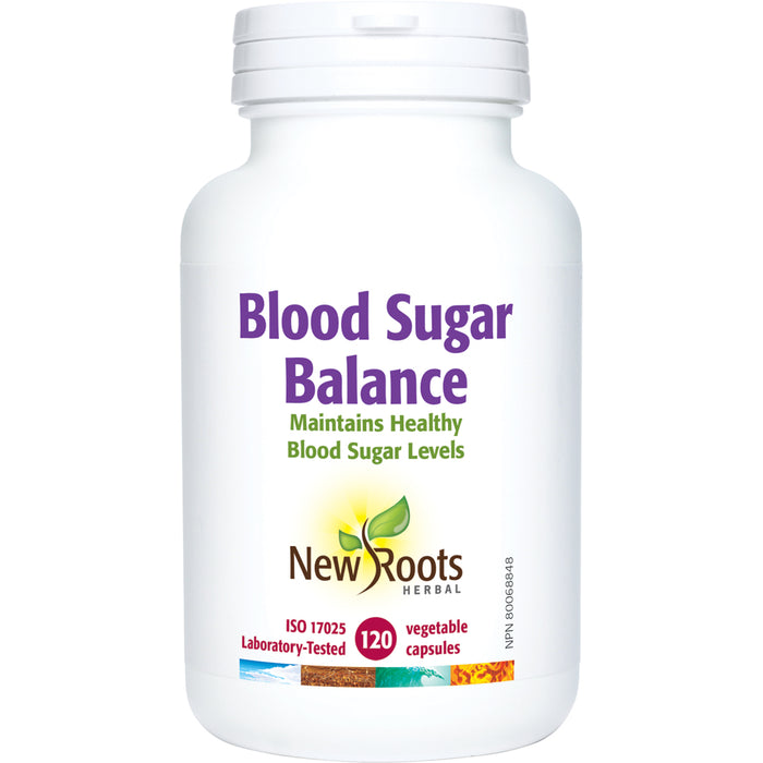 New Roots Blood Sugar Balance 120 Veg Capsules