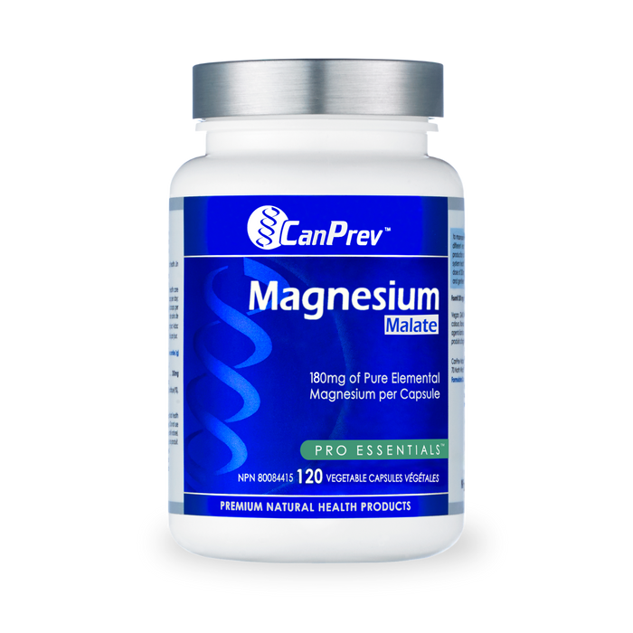 CanPrev Magnesium Malate 120 Veg Capsules