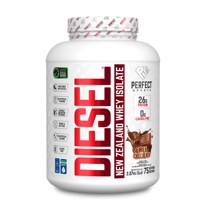Perfect Sports DIESEL® NEW ZEALAND WHEY PROTEIN ISOLATE - Milk Chocolate 5lb