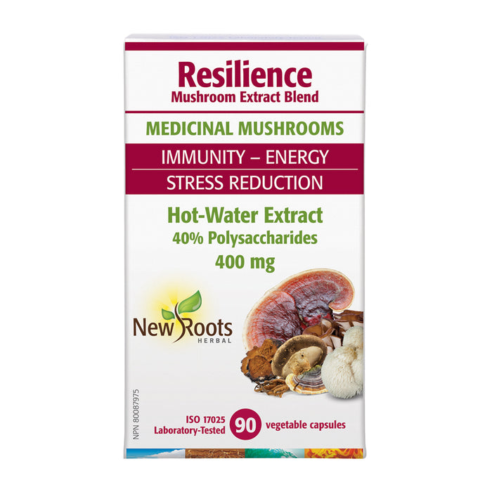New Roots Resilience Mushroom Extract Blend 90 Capsules