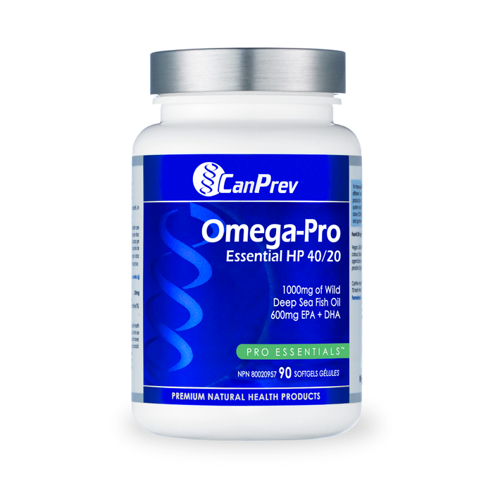 CanPrev Omega-Pro™ Essential HP 40/20 90 Gelatin Softgels