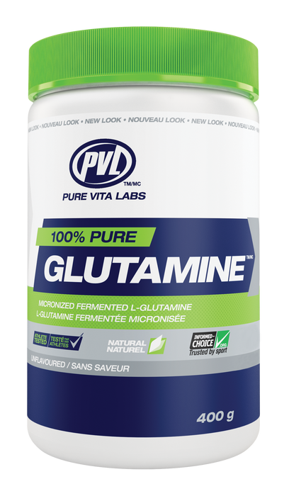 PVL 100% Pure Glutamine - Unflavoured 400g