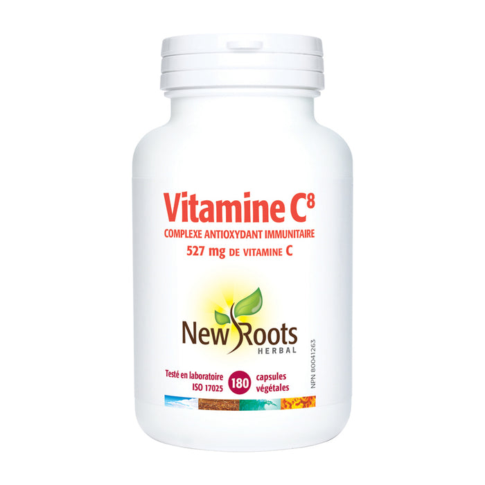 New Roots Vitamin C8 180 Veg Capsules