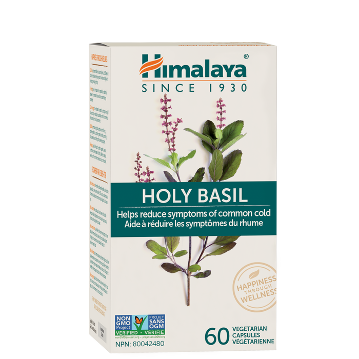 Himalaya Holy Basil 60 Vegetarian Capsules