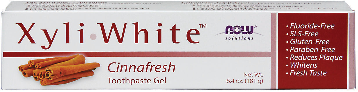 NOW Solutions® XyliWhite CinnaFresh Toothpaste Gel 181g