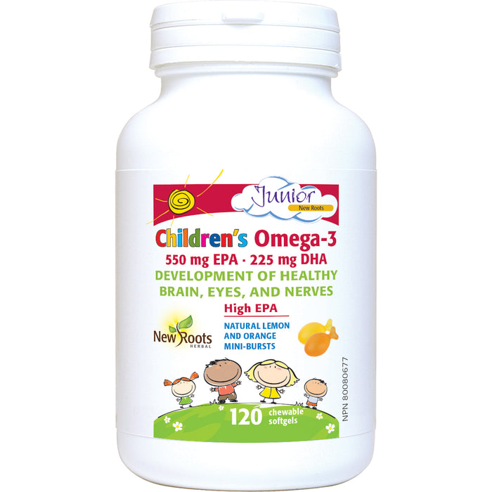 New Roots Children's Omega-3 Chewable Softgel