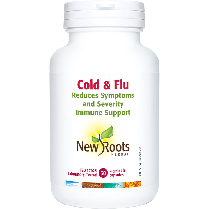New Roots Cold & Flu 30 Veg Capsules