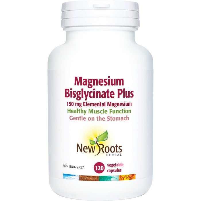 New Roots Magnesium Bisglycinate Plus 150mg