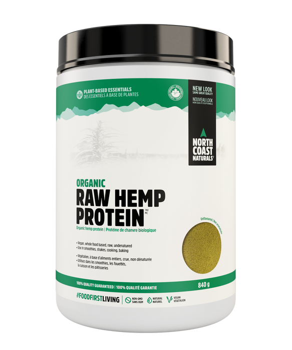 North Coast Naturals Raw Organic Hemp Protein 840g