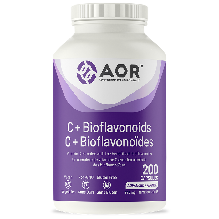 AOR C + Bioflavonoids 200 Veg Capsules