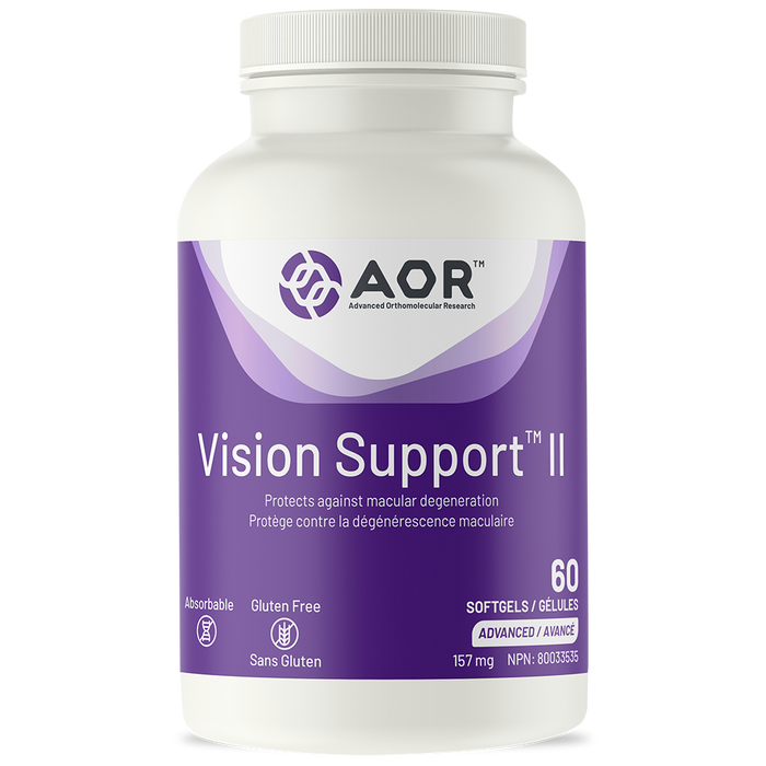 AOR Vision Support II 60 Gelatin Softgels