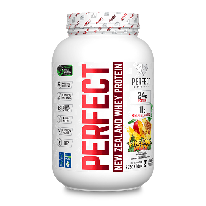 Perfect Sports PERFECT NEW ZEALAND WHEY PROTEIN - Pineapple Mango 1.6