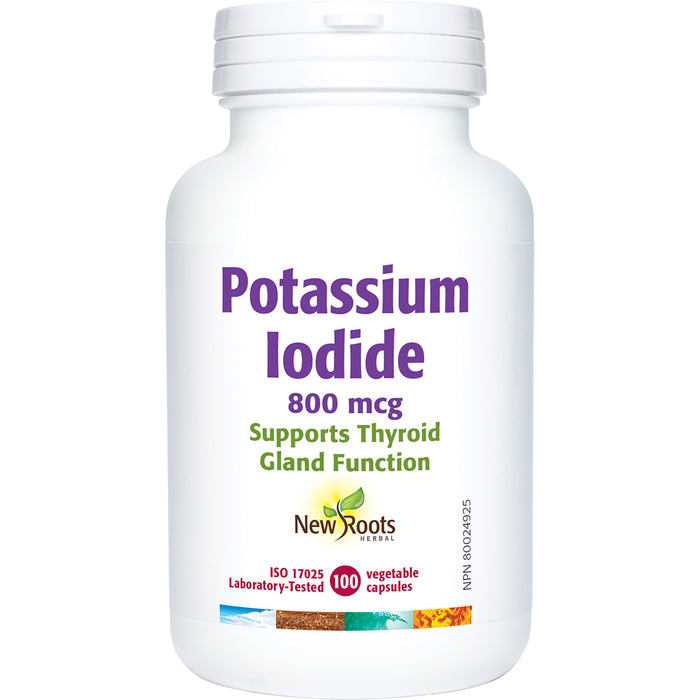 New Roots Potassium Iodide 100 Veg Capsules