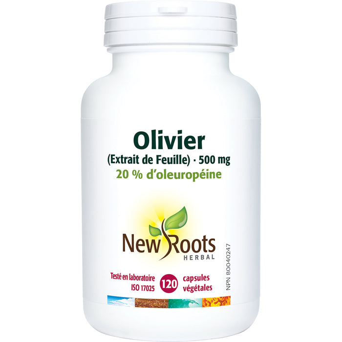 New Roots Olive Leaf Extract 120 Veg Capsules