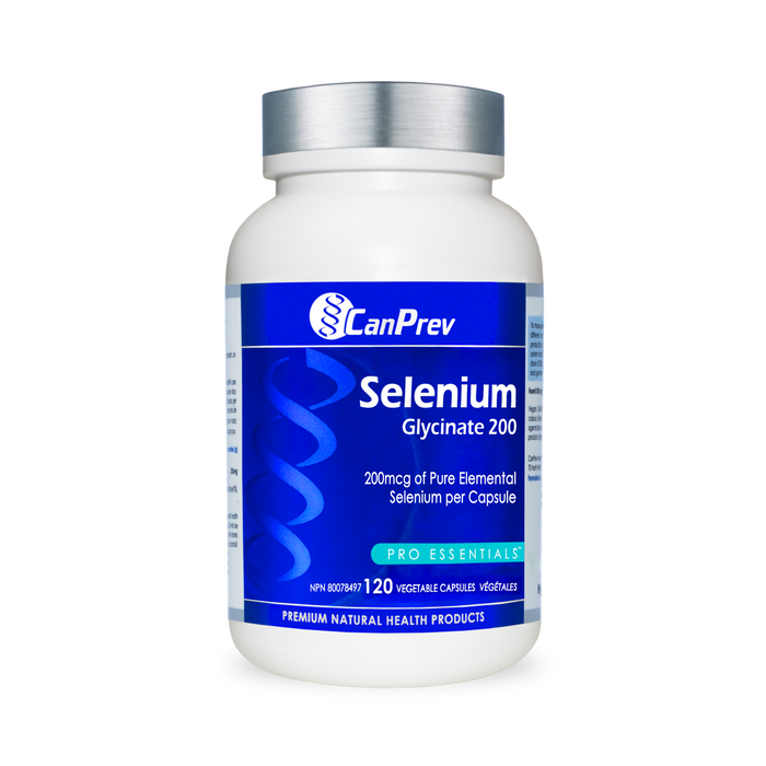 CanPrev Selenium Glycinate 200 120 Veg Capsules
