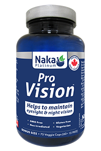 Naka Platinum Pro Vision 75 Vegetable Capsules
