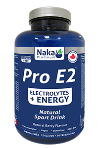 Naka Platinum Pro E2 - Electrolytes + Energy 250g Powder