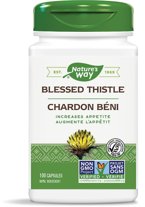 Nature's Way Blessed Thistle 100 Veg Capsules