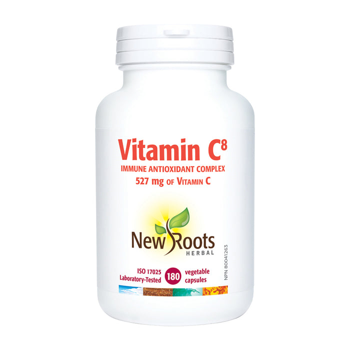 New Roots Vitamin C8 180 Veg Capsules