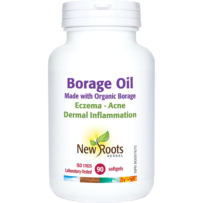 New Roots Borage Oil 90 Gelatin Softgel