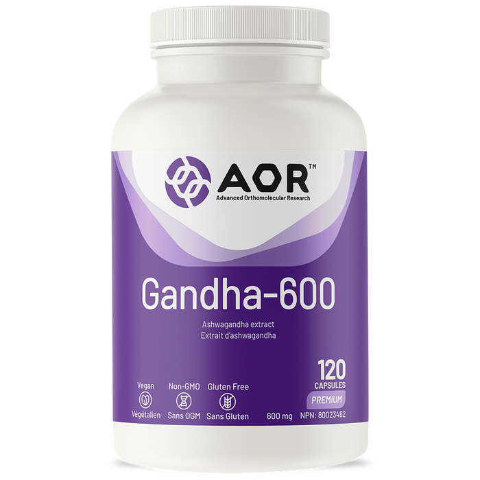 AOR Gandha-600 120 Veg Capsules
