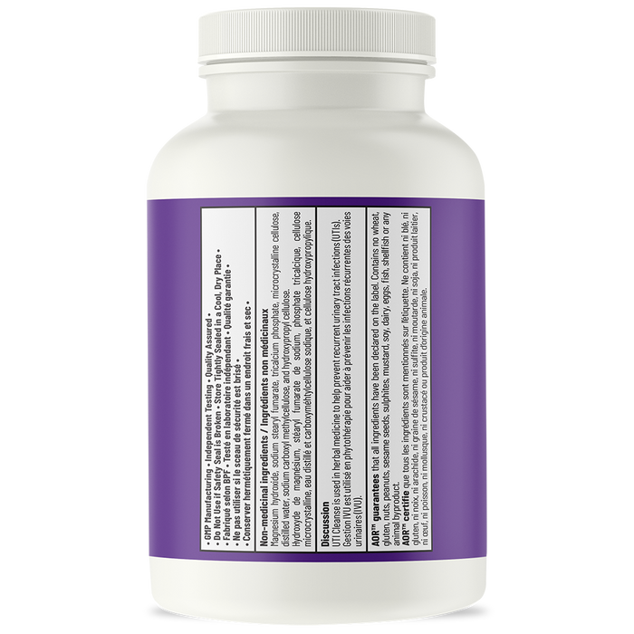 AOR UTI Cleanse 120 Tablets