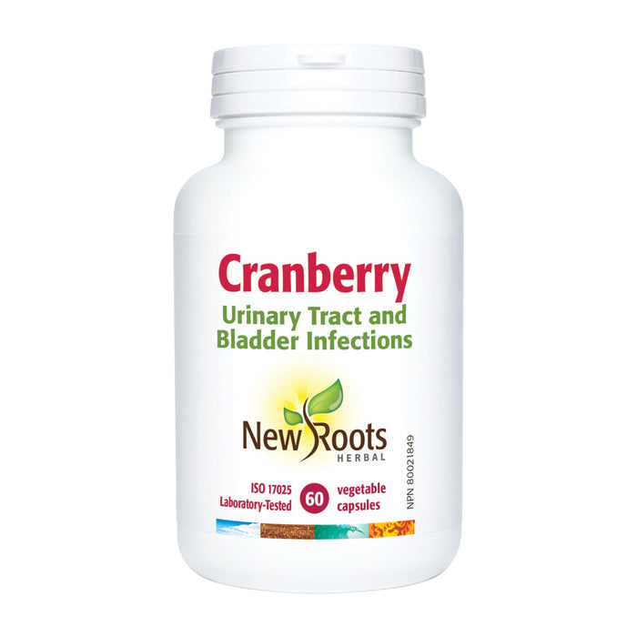 New Roots Cranberry 60 Veg Capsules