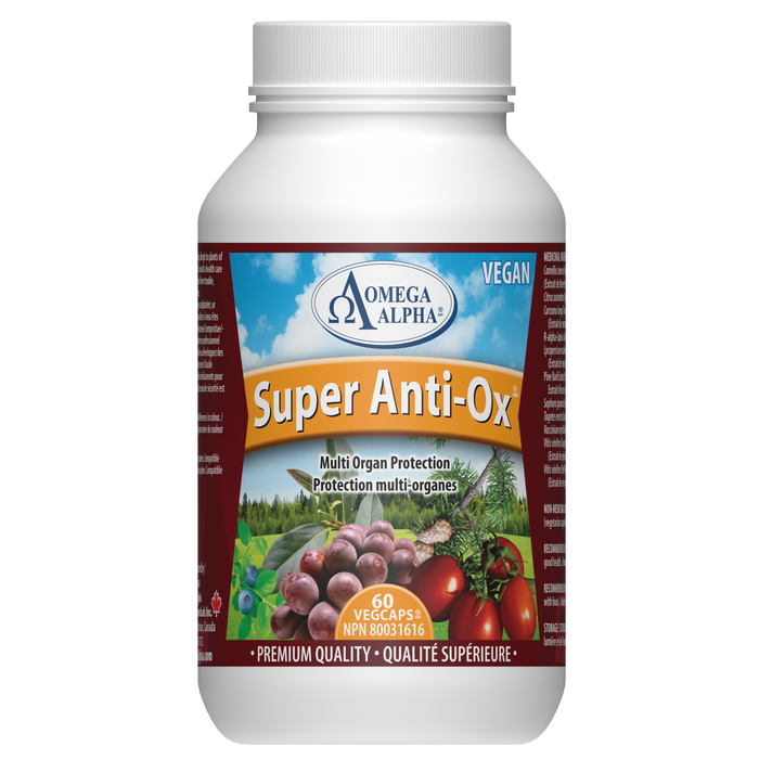 Omega Alpha Super Anti-Ox® 60 Veg Capsules