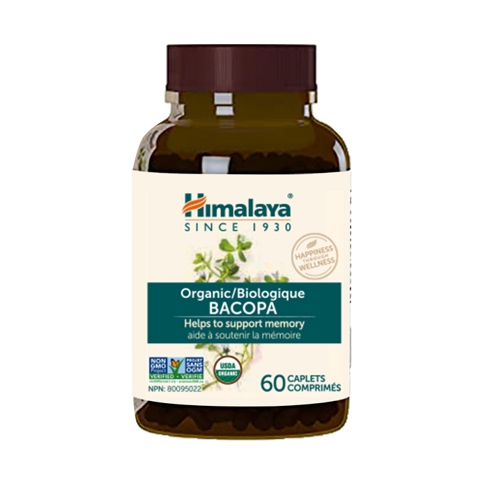Himalaya Organic Bacopa 60 Caplets